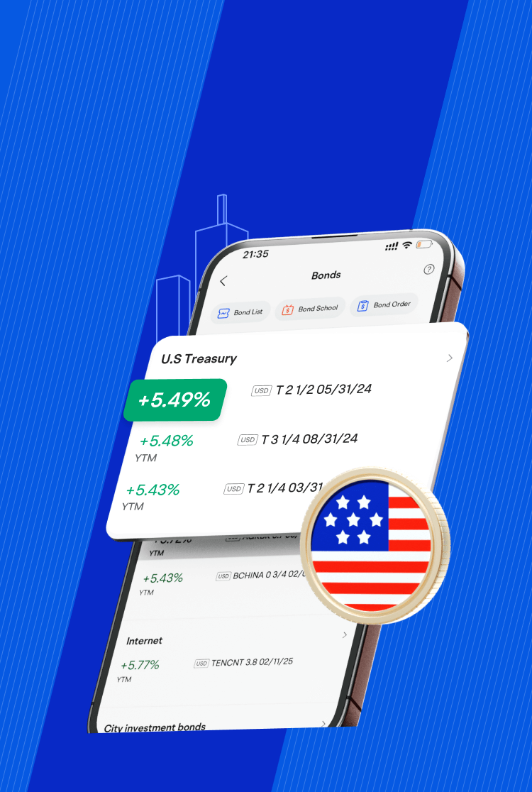 Buy US Treasuries with Futu | Yield up to 4.5+%